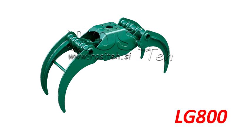 CHWYTAKI LEŚNE DO BIOMASY LG800 KG - 1000 MM