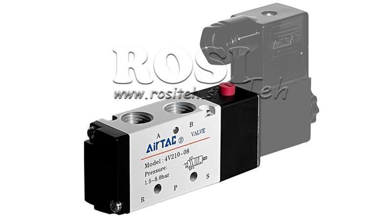 ELEKTRYCZNY ZAWÓR PNEUMATYCZNY 3/2 MONOSTABILNY 1/4 PRT-0832-BCV