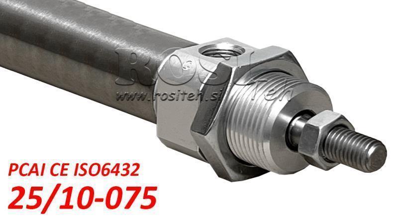 CYLINDER PNEUMATYCZNY PCAI 25/10-075 CE ISO6432