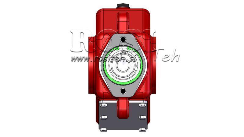 REDUKTOR - MULTIPLIKATOR RT200 ZA HIDROMOTOR MP/MR razmerje 16,4:1