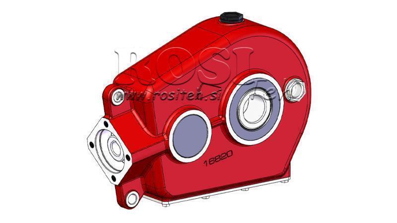 CAJA DE ENGRANAJES - CAJA DE ENGRANAJES RT260 PARA MOTOR HIDRÁULICO MP/MR/MS RATIO 21.1:1