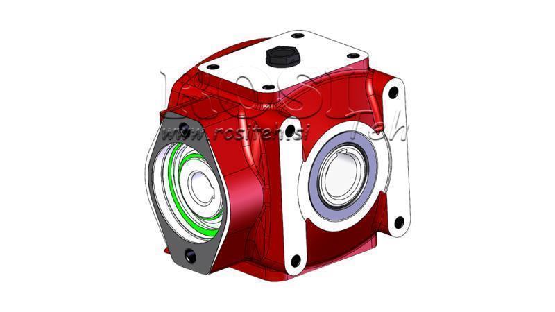 GEARKASSE - GEARKASSE RT45 TIL HYDRAULIKMOTOR MP/MR FORHOLD 1.9:1