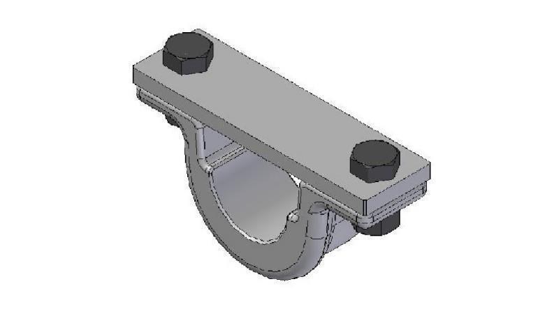 MONTERING TIL TELESCOPISK CYLINDER FI45-A