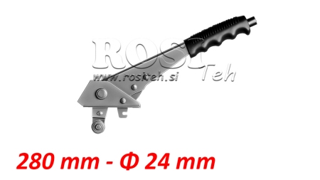 MANIJA DE TIRÓN L280 CON POLEA FI24MM
