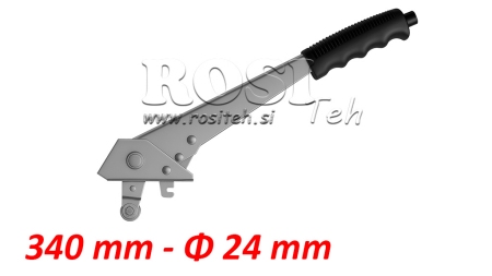 MANIJA DE TIRÓN L340 CON POLEA FI24MM
