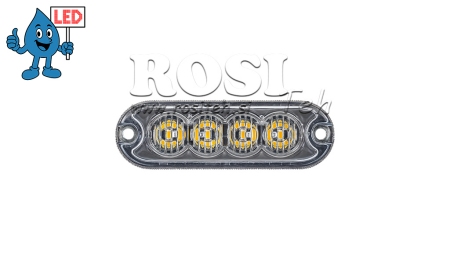 ŚWIATŁO STROBOSKOPOWE LED 12/24V