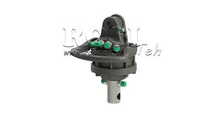 OBROTOWY MECHANIZM HYDRAULICZNY 1000/500 KG Z OSIĄ