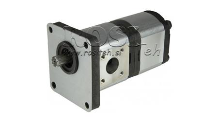 POMPA HYDRAULICZNA TRAKTOR - OEM 47129337 - CNH TLA 2WD 20 11 cc LEWA
