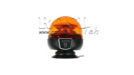 LUZ MAGNÉTICA ROTATIVA LED - FUNCIONA CON BATERÍA