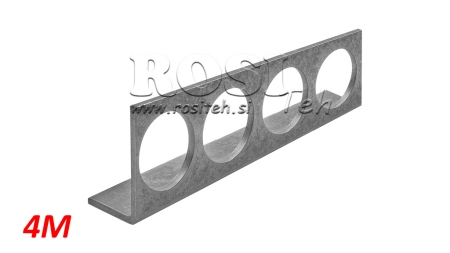 UCHWYT DLA ŻEŃSKIEGO SZYBKOZŁĄCZA PUSH PULL 4M