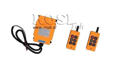 CONTROL REMOTO POR RADIO 4CH - 12/24V DUO