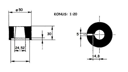 KIEROWNICA ŚREDNICA 435 - h 128