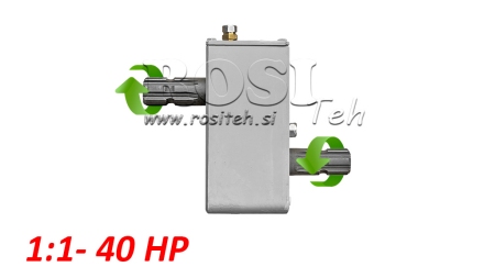 PRZEKŁADNIA CIĄGNIKA - INWERSJA 1:1 (40HP-30KW) MĘSKA-MĘSKA