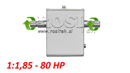 PRZEKŁADNIA CIĄGNIKOWA - 1:1.85 (80HP-60KW) SAMIEC-SAMIEC