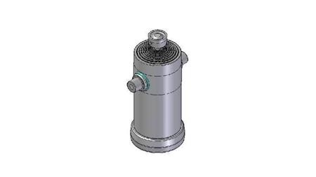 1036S - CYLINDER TELESCOPICZNY STANDARDOWY/KULOWY 10 ETAPÓW RUCHU 4430 ŚREDNICA 270