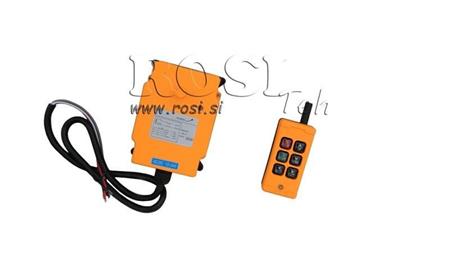 CONTROLADOR DE RADIO 4CH - 12/24V