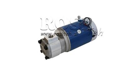 HYDRAULISK PUMPE SAMMENSÆTNING GR.1 ELEKTRISK MOTOR 12V