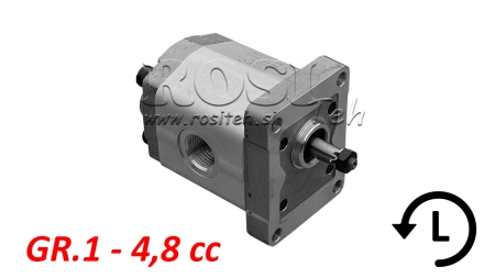 POMPA HYDRAULICZNA GR.1 4.8 CC LEWY - GWINT