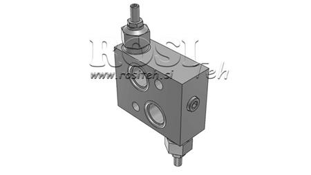 HYDRAULISK TRYCKREGULATOR 30-210 BAR FÖR HYDRAULISK MOTOR MS