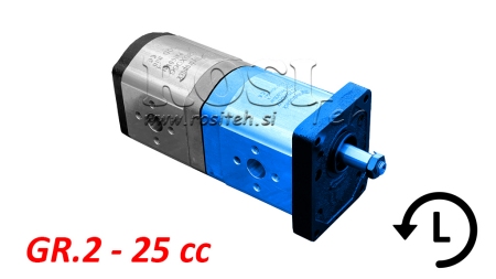 HYDRAULIKPUMPE 20A25X067 FOR GR.2 25 CC VENSTRE