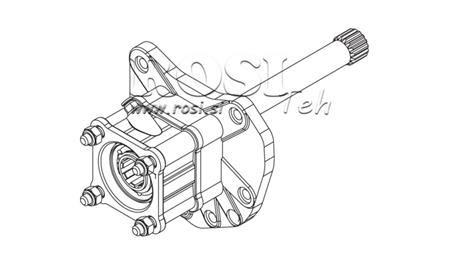 POMPA HYDRAULICZNA - MERCEDES AXOR 1
