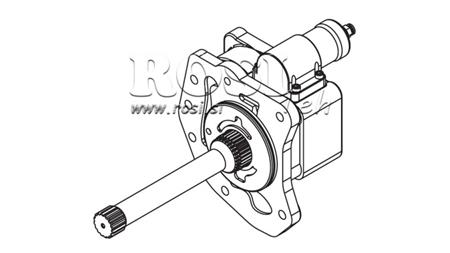 HYDRAULINEN PUMPPU VAIHTEISTO - MERCEDES AXOR 2