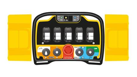 ZDALNE STEROWANIE RADIOWE - PROPORCJONALNE - ZEUS2 M5 10017 Standard
