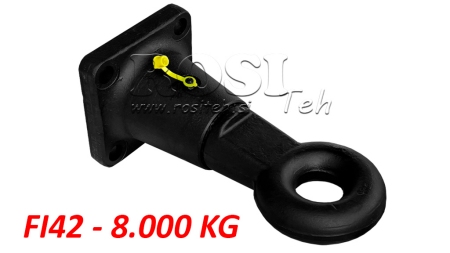 KIERTEETTY HINAUSKOUKKU FI42 KOTELLOON 8000/1000KG