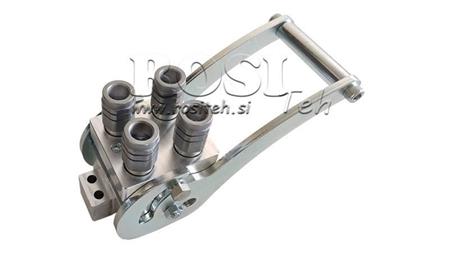 MULTI-FASTER KOPPLING 4-vägs BSP1/2 KOMPLETT NY TYP