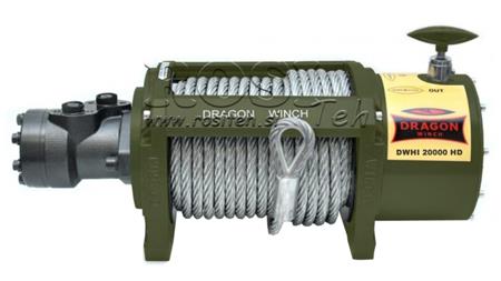 WCIĄGARKA HYDRAULICZNA DWHI 20000 HD - 9072 kg