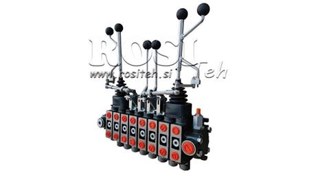 HYDRAULICZNY ZAWÓR HIAB 8xPC70   2X EURO JOYSTICK 3 POS