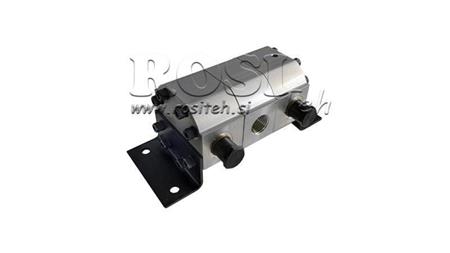 HYDRAULICZNA POMPA ZĘBATA PRZEPŁYW 2/1 (15-1- 30.3lit - max.240bar) 7.4cc/SEG