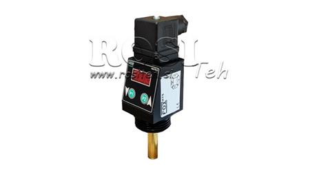 TERMOSTAT Z WYŚWIETLACZEM XT51V 0-100°C l-50mm