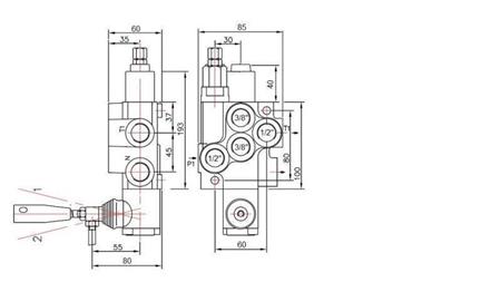 HYDRAULINEN VENTTIILI 1xP40 YKSI SUUNTAINEN B1