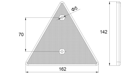 TRIANGULARNY ODBLASK (4SZT)