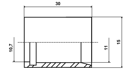 ZACISK DO WĘŻA PTFE SAE100 DN6 (1/4