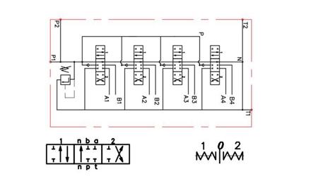 HYDRAULINEN VENTTIILI 4xPC70