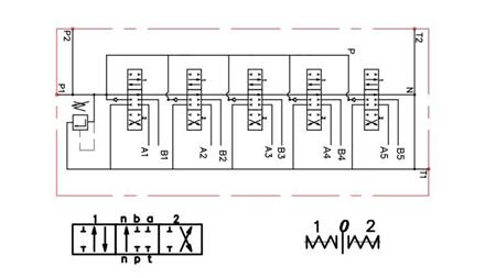 ZAWÓR HYDRAULICZNY 5xPC70