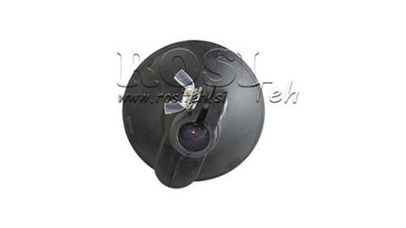 LUZ ROTATIVA 12 V FLEXIBLE CON CÚPULA DE POLICARBONATO