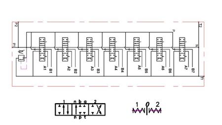 ZAWÓR HYDRAULICZNY 7xPC70 2X JOYSTICK