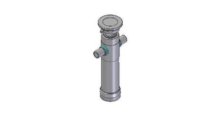 2021S -STANDARDOWY CYLINDER TELESKOPOWY/KULKA 2 ETAPY SKOKU 525 ŚREDNICA 80