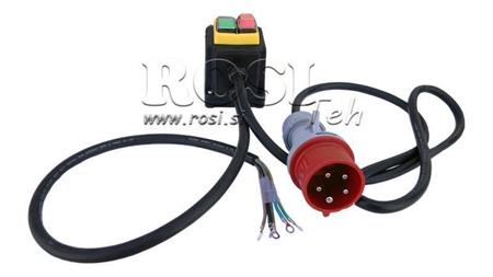 PLUGG MED KABEL PÅ/AV 3 FAS (5POL) 400V