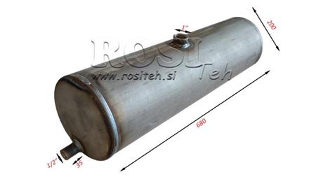 REZERVOAR ZA OLJE IZ PLOČEVINE 20lit fi210-670mm