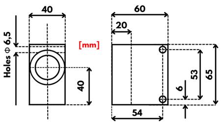 KOTELLI 2-SUUNTAISELLE HYD. VENTTIILILLE REXROTH 1/2 70-LIT