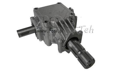 REDUKTOR KĄTOWY PTO 1:1.9 (14HP-10kW)