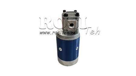 HYDRAULISK PUMPE SAMMENSÆTNING GR.1 ELEKTRISK MOTOR 12V