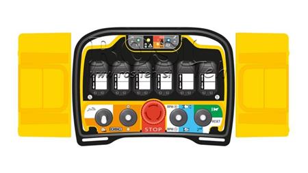 CONTROL REMOTO POR RADIO -PROPORCIONAL- ZEUS2 M6 10020 Plus