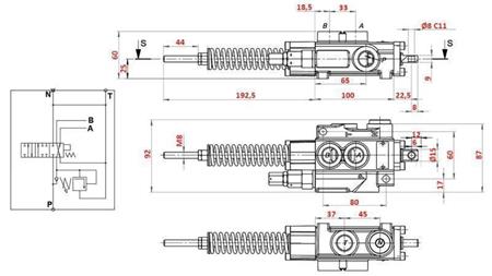 ZAWÓR HYDRAULICZNY 1xP40 A7 ZS1/G VRŠIČKAR