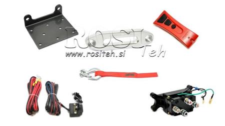 12 V SÄHKÖVINSSI DWH 4500 HD - 2041 kg - SYNTEETTINEN KÖYSI