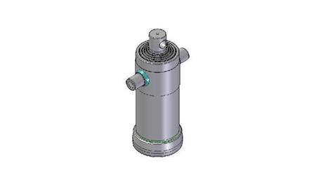 3053F - TELESCOPIC CYLINDER STANDARD/HOLE 5 STAGES TRAVEL 1480 FI 152